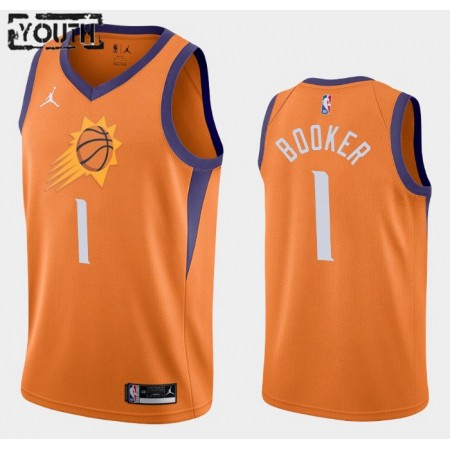 Phoenix Suns Devin Booker 1 Jordan Brand 2020-2021 Statement Edition Lasten Pelipaidat Swingman